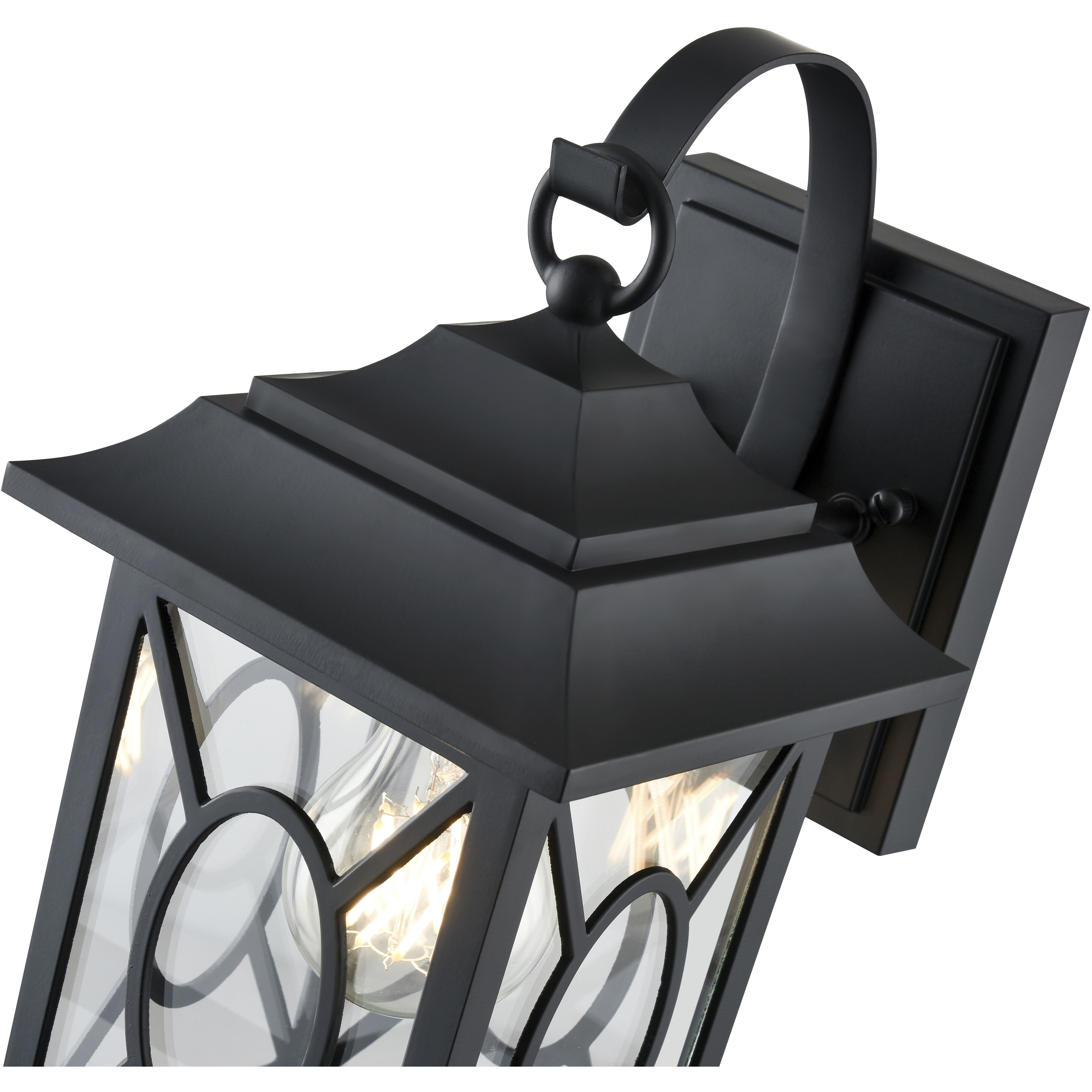 Allbert 1 Light 12.25 inch Powder Coated Black Outdoor Wall Sconce